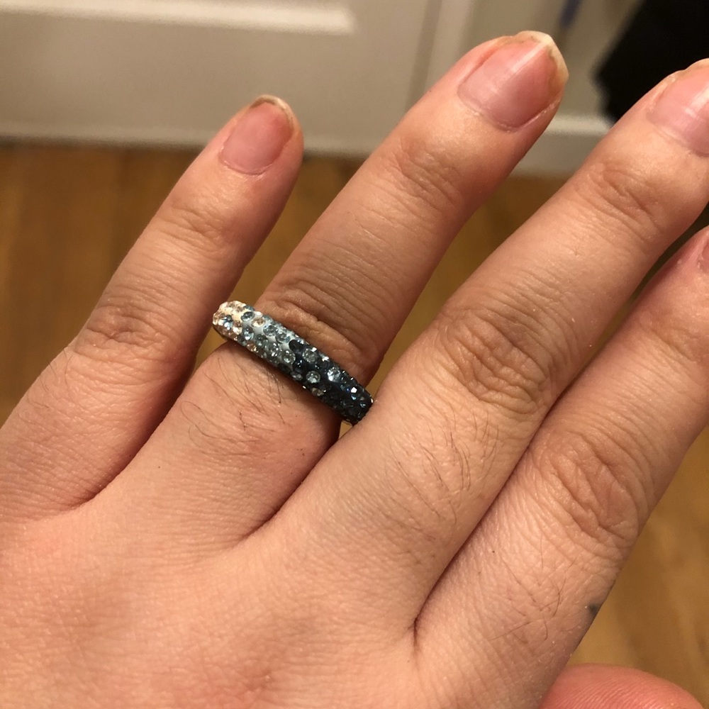 Swarovski crystal ring